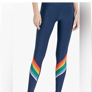 Hurley Rainbow Pendleton Crater Lake Hybrid High Waist Leggings XL